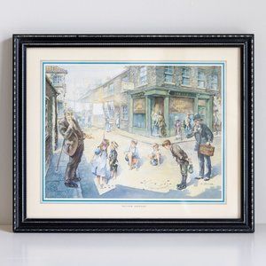 H. Devine Second Opinion Artwork Print Black Frame 8"x10"